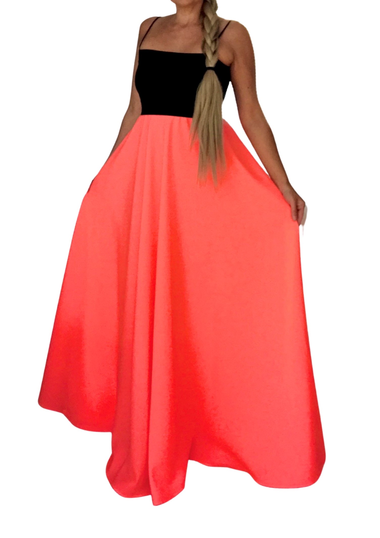 Dlouhé letn šaty BOROS DR-L-NEO03